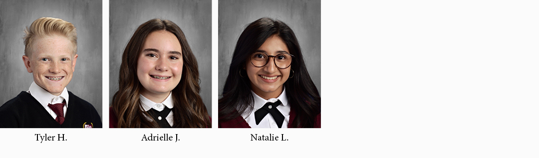 Tyler H., Adrielle J., and Natalie L.– 2023 Nevada Speech Festival winners