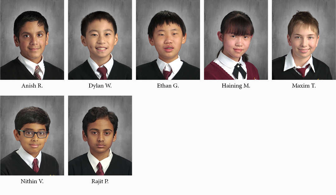 2023 AMC 8 Honor Roll of Distinction winners