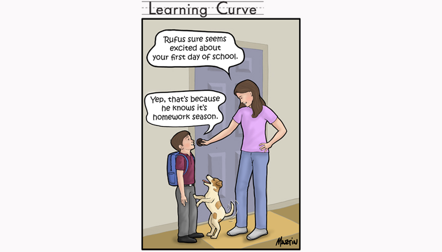 Homework Season Learning Curve