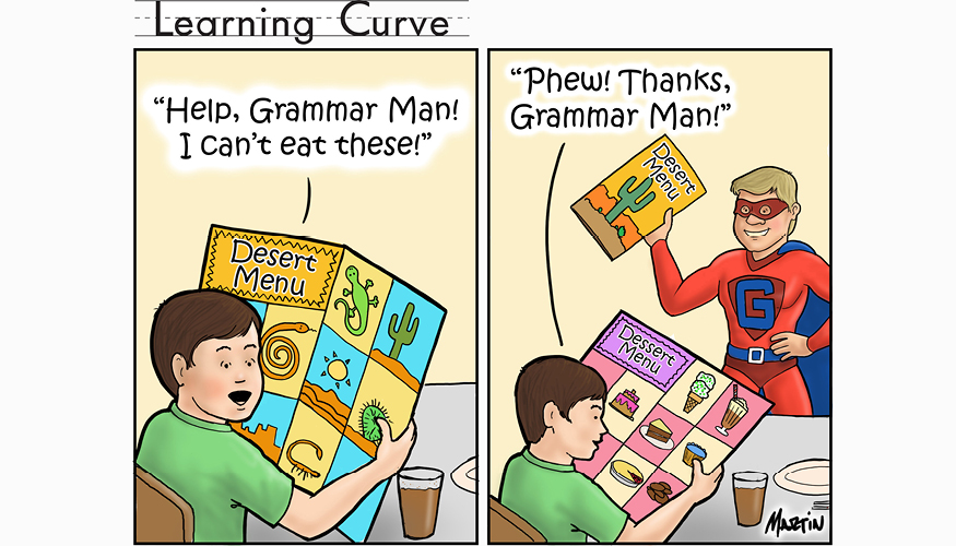Learning Curve: Desert vs. Dessert