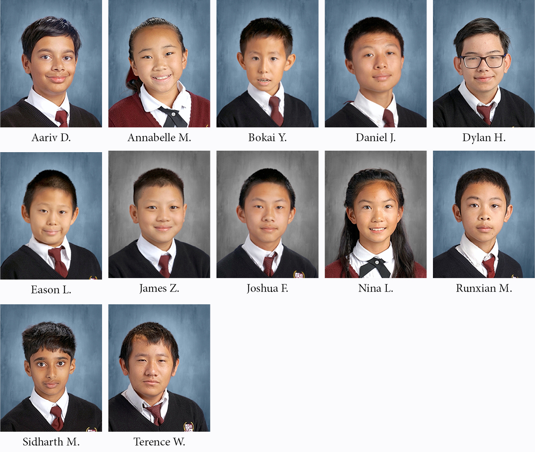 2025 AMC 8 Honor Roll of Distinction winners