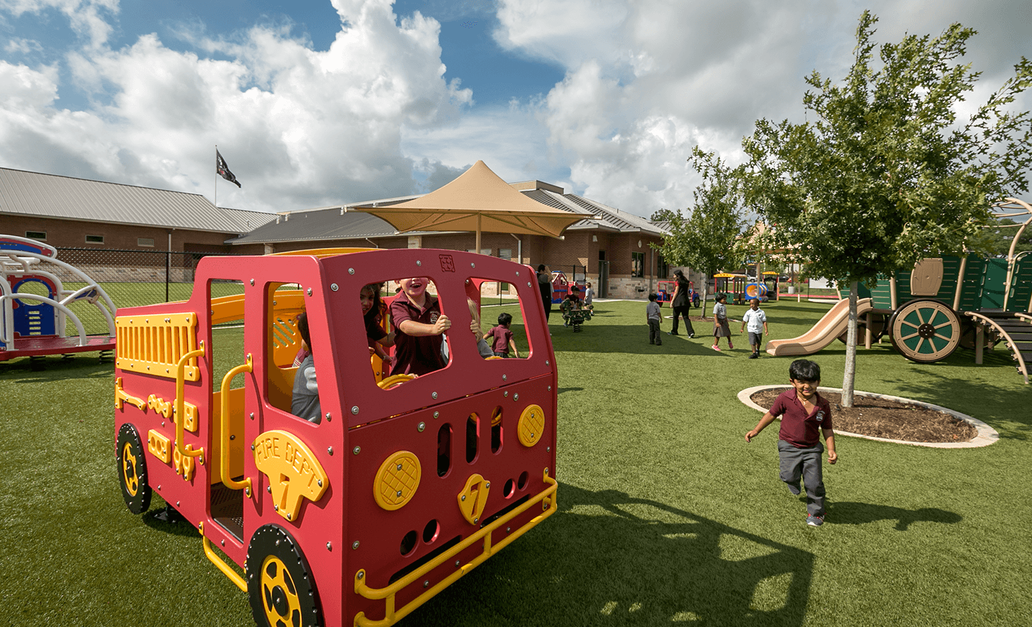 Playground Austin Texas | Challenger School - Pond Springs | Private School In Austin, Texas