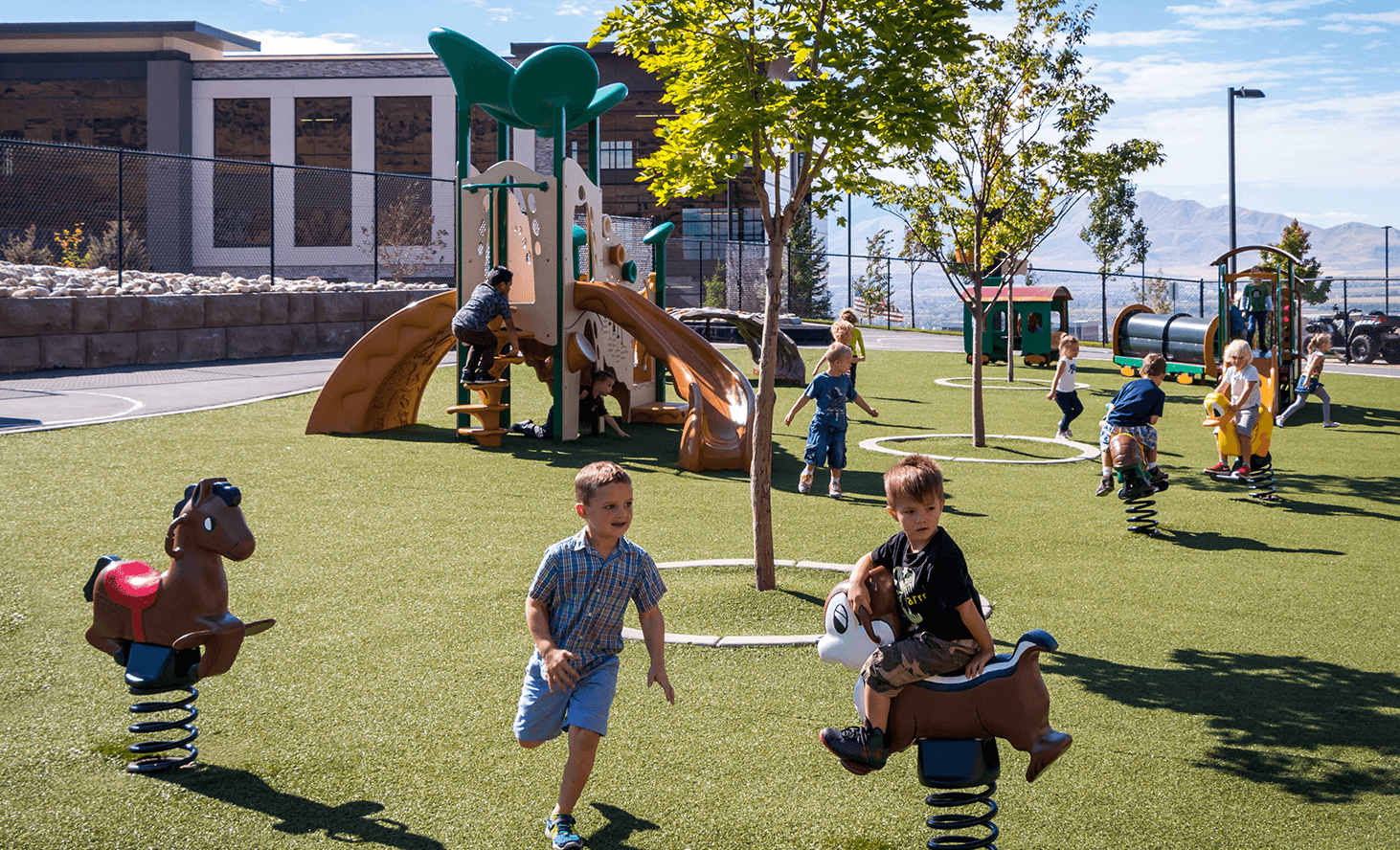 Playground | Challenger School - Traverse Mountain | Private School In Lehi, Utah