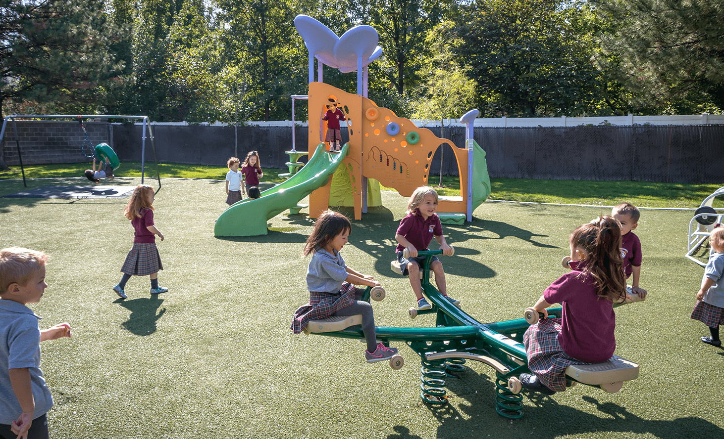 Playground Seesaw | Challenger School - West Jordan | Private School In West Jordan, Utah
