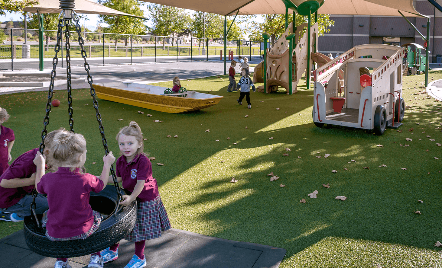 Preschool Swing | Challenger School - Everest | Private School In Meridian, Idaho