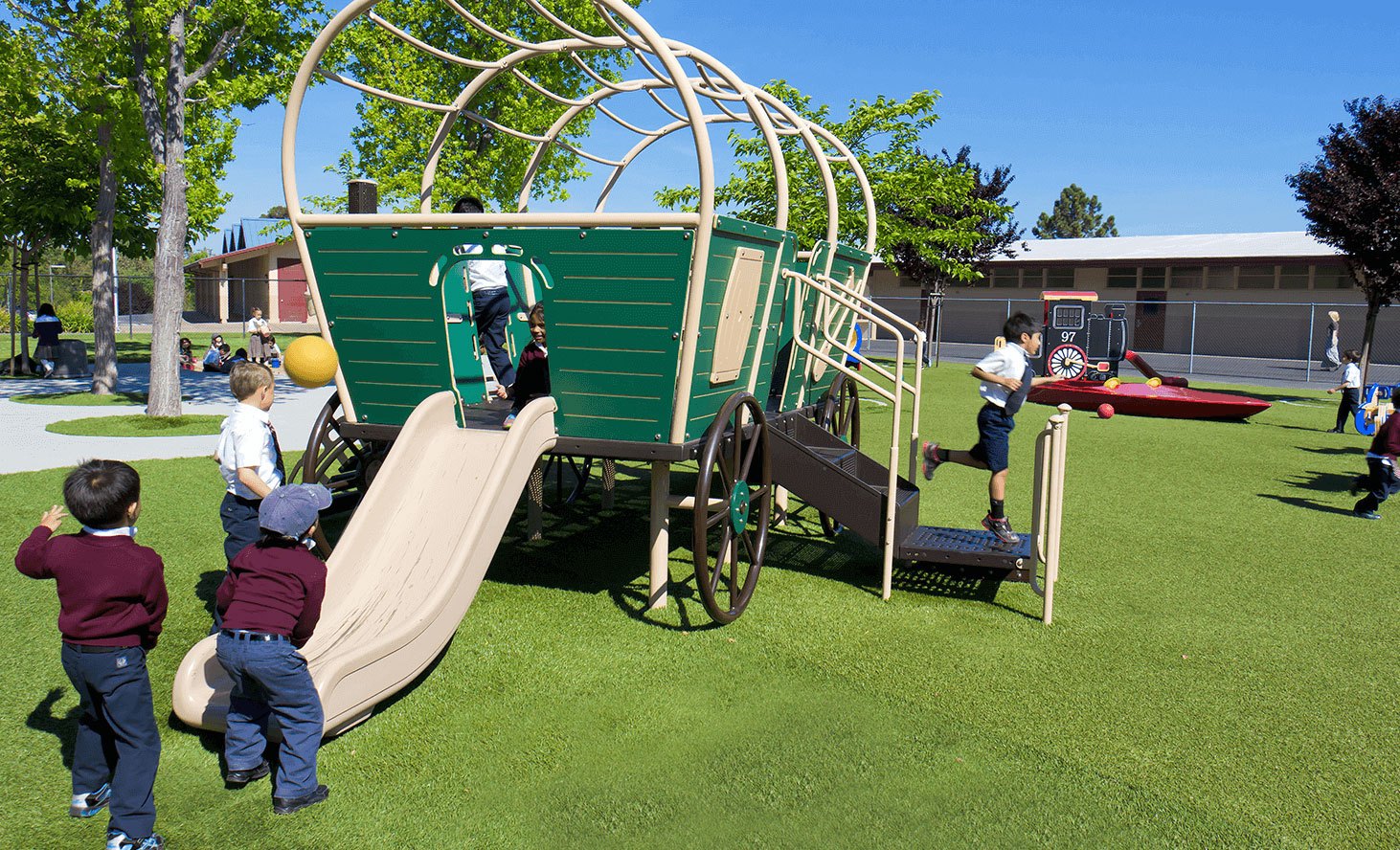 Playground Fun | Challenger School - Almaden | Private School In San Jose, California